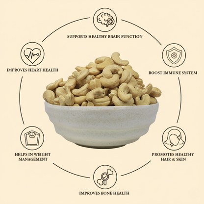 Crunchy Cashews 1 Kg Pack
