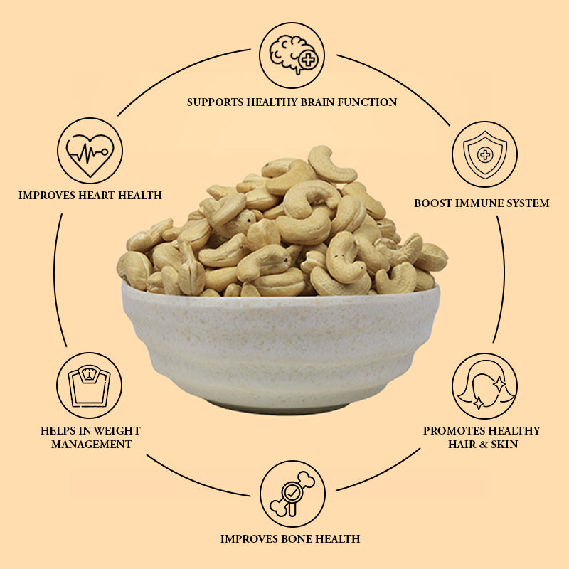 Crunchy Cashews 1 Kg Pack