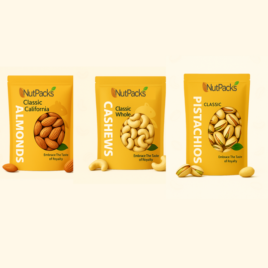 Combo Of 3 Kg (Almond, Cashews & Pistachios)